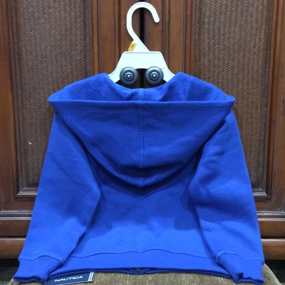 💙 NAUTICA 💙 COLLECTION LUXURY SUPER CUTE BLUE COLOR KIDS HOODIE JACKET . - Picture 4 of 4